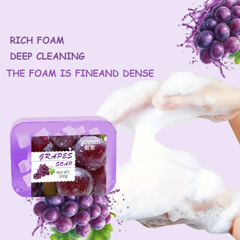 Grape Jelly Soap – Cleansing, Moisturizing Body Bar Body Cleansing Soap QXL