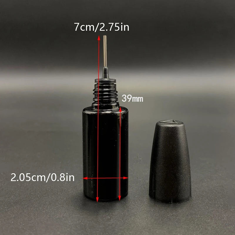 10ml Precision Tip Squeeze Bottle | PET Refillable Sub-Bottle Precision Squeeze Bottle QXL