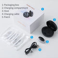 Dual-Pulse Anti-Snore Device | Quiet Sleep Aid, CE Certified Anti-Snore Sleep Device QXL as show