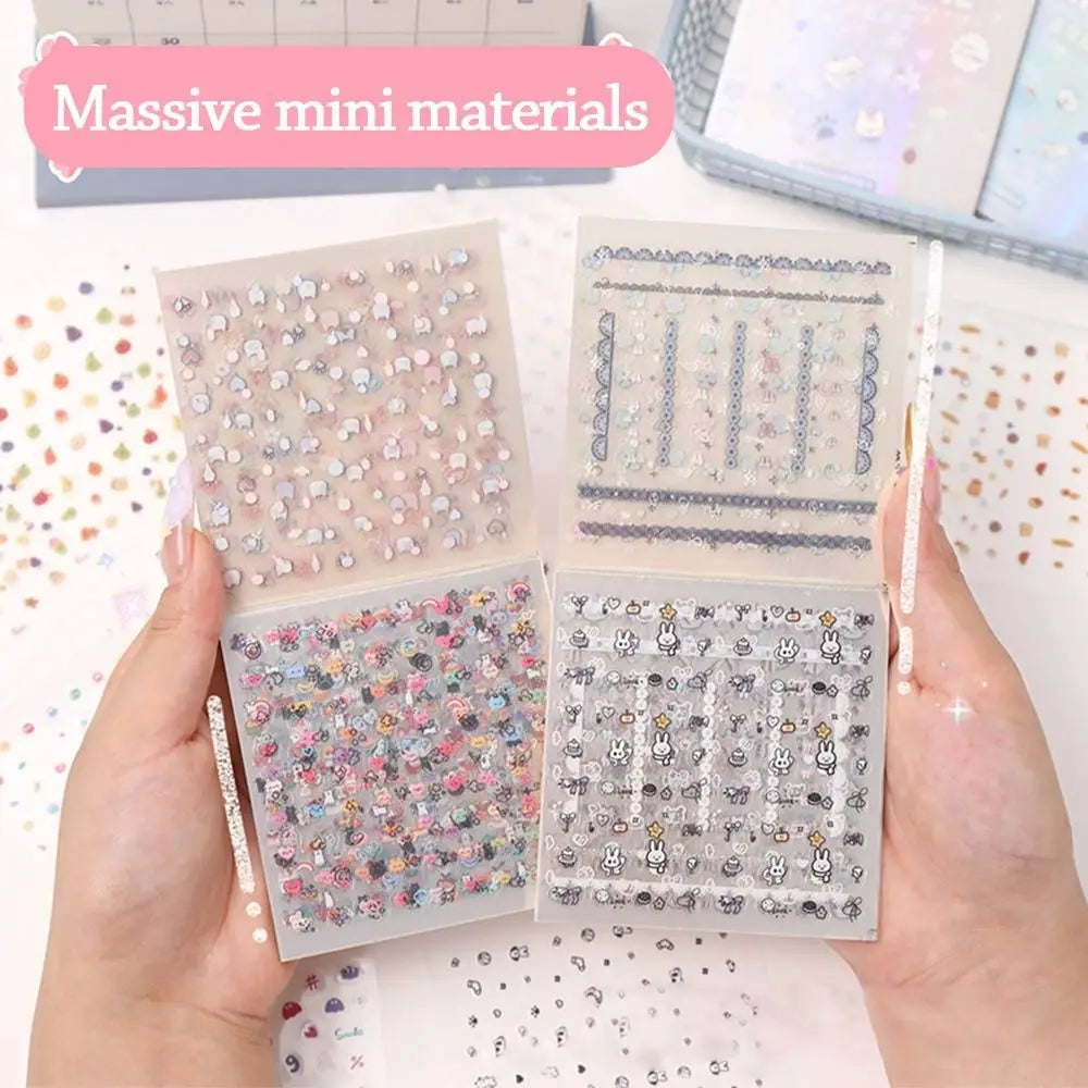 24-Pc Embossed Self-Adhesive Nail Art Stickers | No-Repeat Set Nail Art Stickers QXL