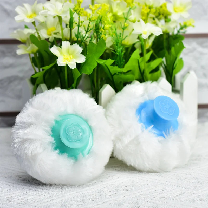 Baby Powder Puff & Storage Case | Portable Talcum Box Set Baby Powder Puff Set QXL