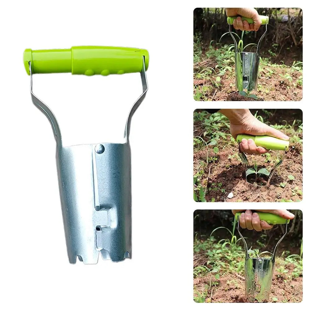Cylindrical Seedling Transplanter | Bulb & Plant Planting Tool Seedling Transplanter QXL