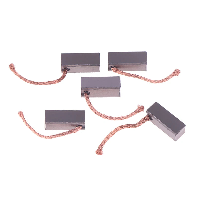 5-Pack Car Heater Blower Motor Carbon Brushes 8×8×20mm Motor Carbon Brush QXL 5pcs