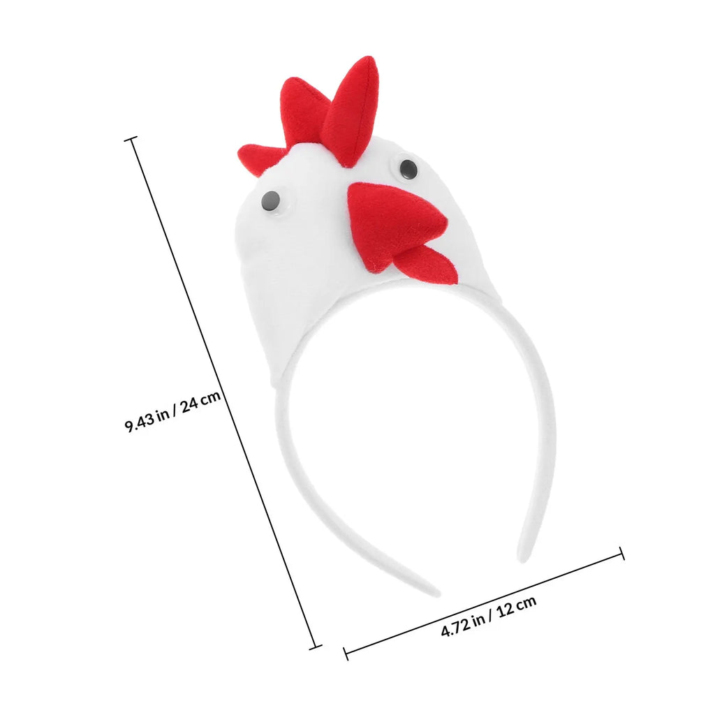 Chicken Rooster Headband for Party, Cosplay & Costume Costume Headband QXL