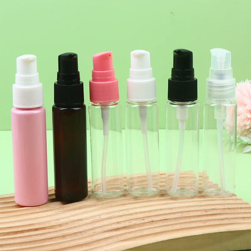 10ml & 30ml Refillable Travel Lotion Bottles | Colorful PET Travel Cosmetic Bottle QXL