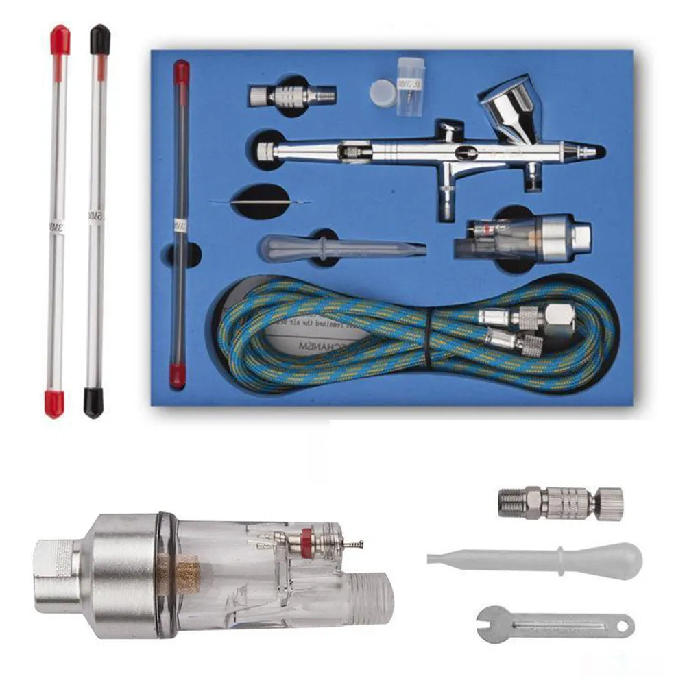 180K Airbrush Compressor Kit | Cake, Nail & Body Art Airbrush Compressor Kit QXL