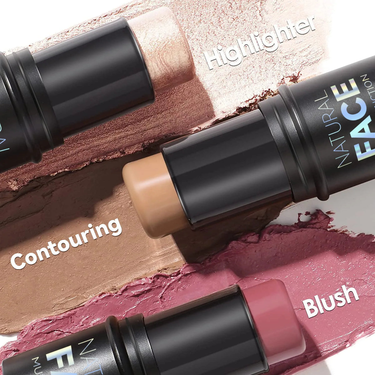 Contour Bronzer Stick | Highlighter, Blush & Concealer Pen Bronzer Contour Stick QXL