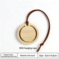 Handmade Wood Essential Oil Diffuser Pendant | Car & Home Wood Aroma Diffuser QXL White