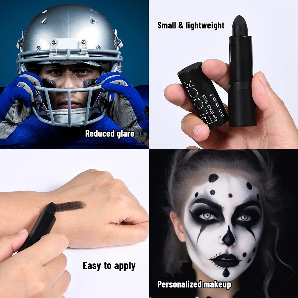 ibcccndc Black Body Paint Stick | Lip, Eye & Face Makeup Body Paint Stick QXL