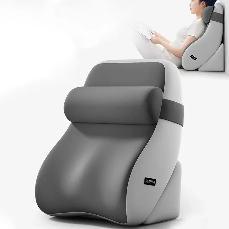 XL Ergonomic Reading Pillow | Memory Foam Wedge & Side Pockets Reading Pillow QXL