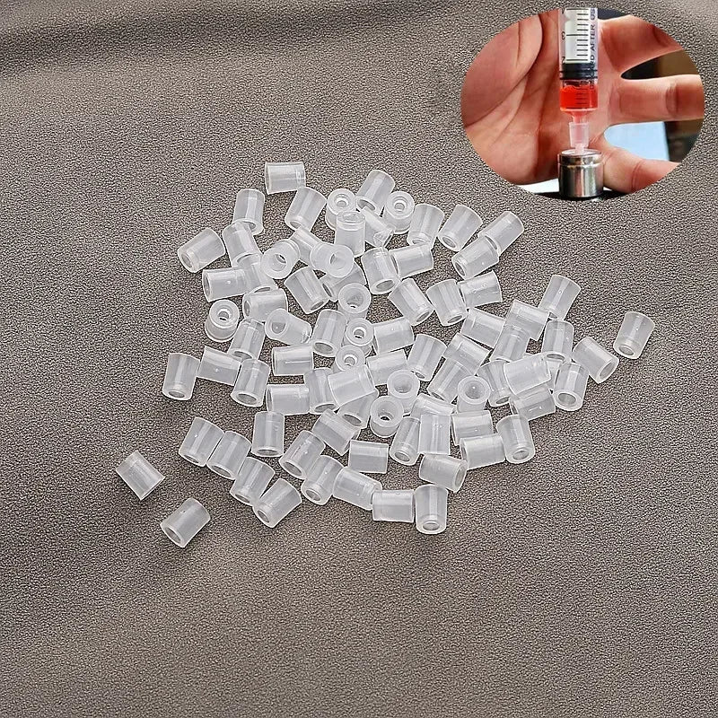 50-Pack Perfume Refill Syringe Pump Conversion Heads Perfume Refill Adapter QXL