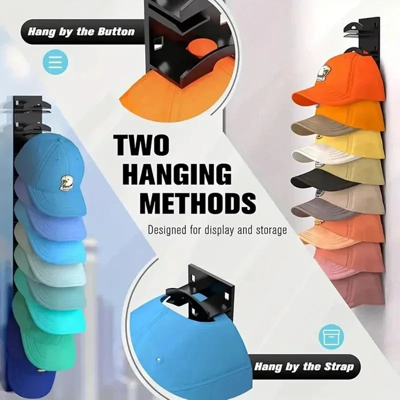 35cm Rotating Baseball Cap Organizer & Hat Storage Rack Hat Storage Rack QXL