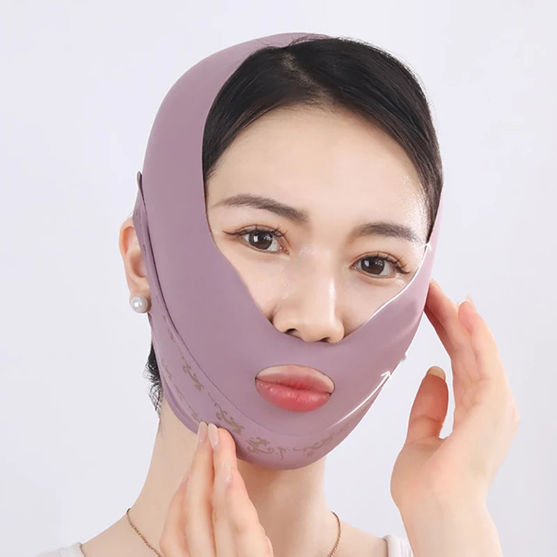V-Line Face Slimming Bandage | Chin & Jawline Lifting Strap Face Slimming Strap QXL