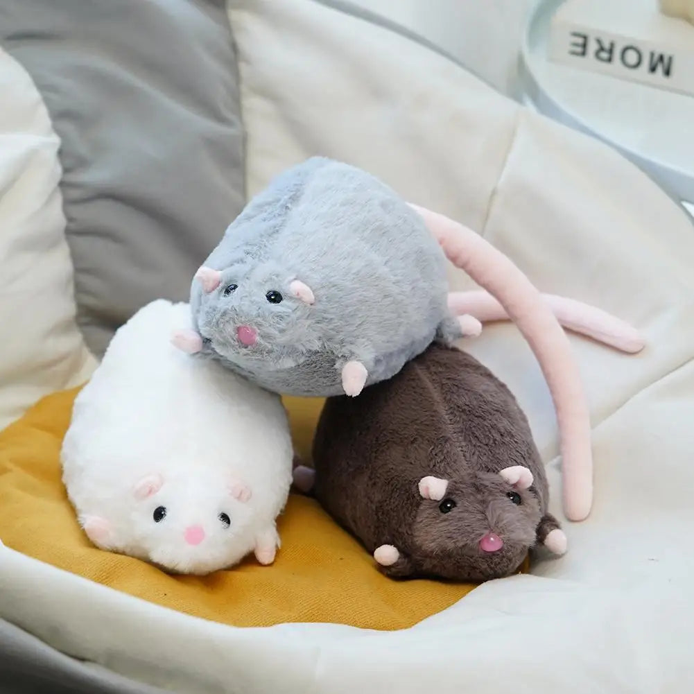 Chibi Mouse Plush Toy 40cm & 90cm | Soft Stuffed Animal Gift Stuffed Plush Toy QXL