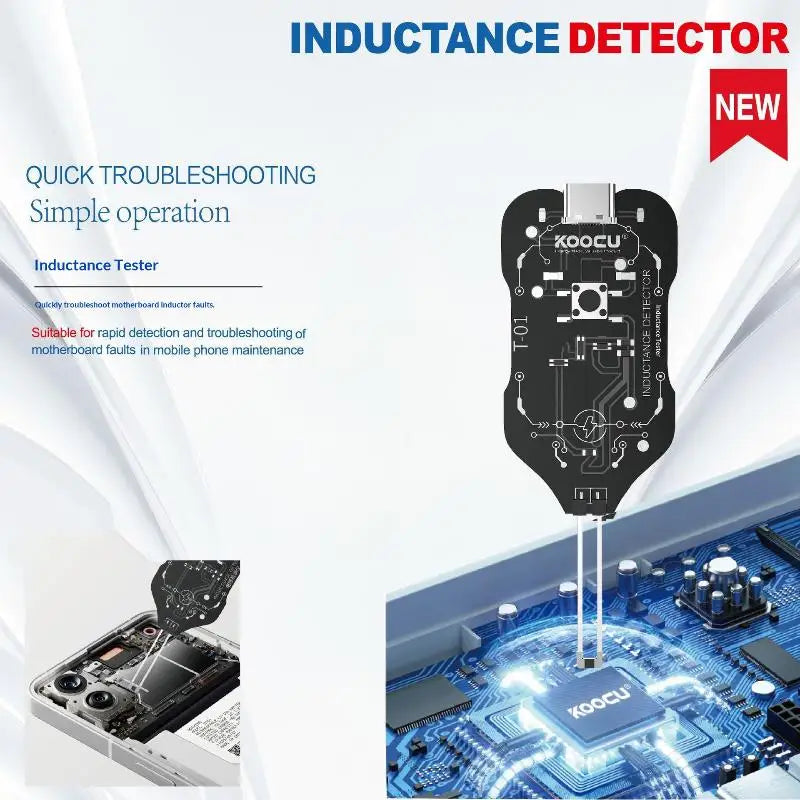 Inductance Meter for Phone Motherboard Short Circuit Repair Inductance Tester QXL