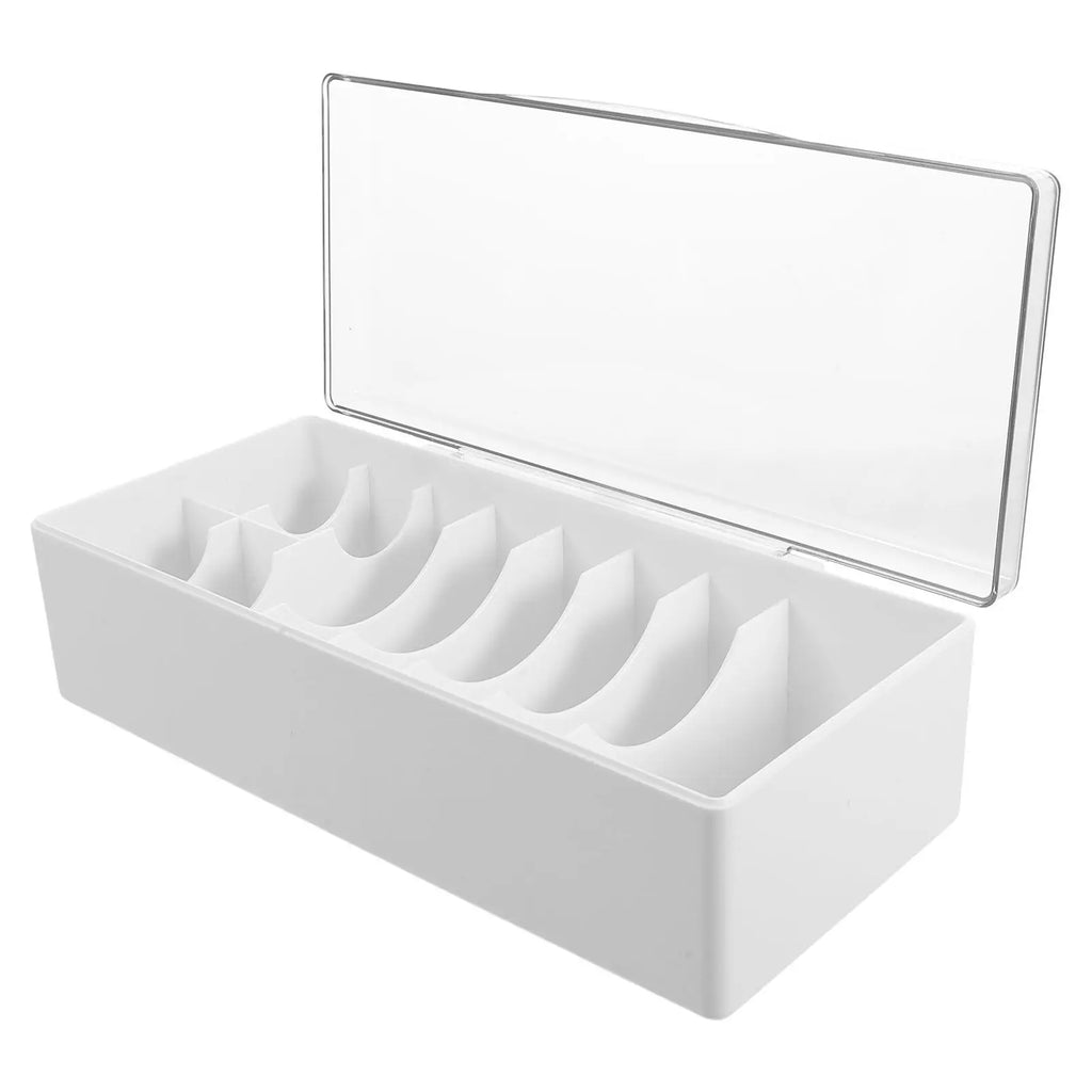 Acrylic Lash Extension Organizer | Flip Lid Storage Box Lash Supply Organizer QXL