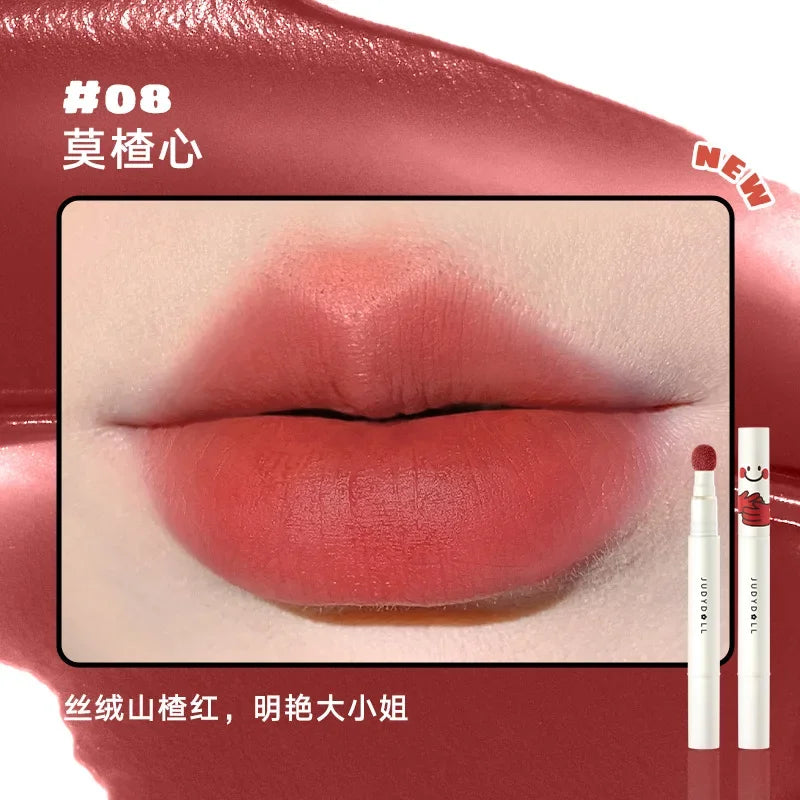 Judydoll Matte Lip Powder Cream | Hydrating Velvet Lip Stain Matte Lip Stain QXL