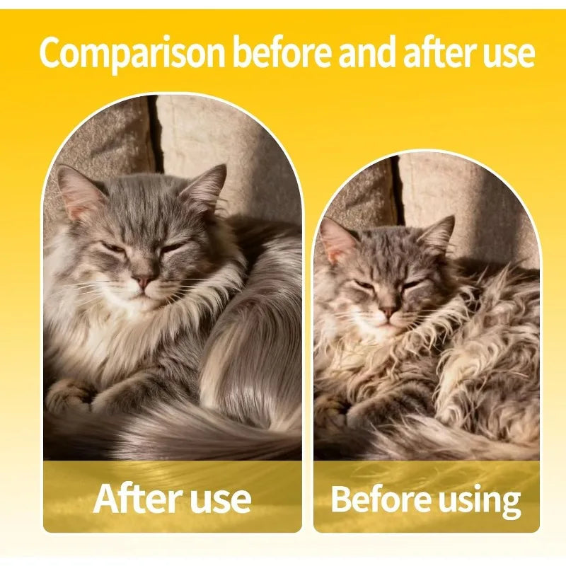 Pet Deshedding Comb & Grooming Brush – Dog, Cat & Horse Pet Grooming Comb QXL