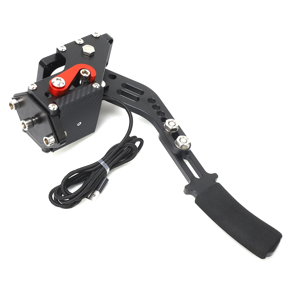 14-Bit USB Sim Racing Handbrake | G29 Thrustmaster Fanatec Sim Racing Handbrake QXL black