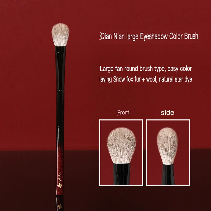 H29 Large Eyeshadow Blending Brush | Goat Hair & Wool Eyeshadow Blending Brush QXL H29 Large