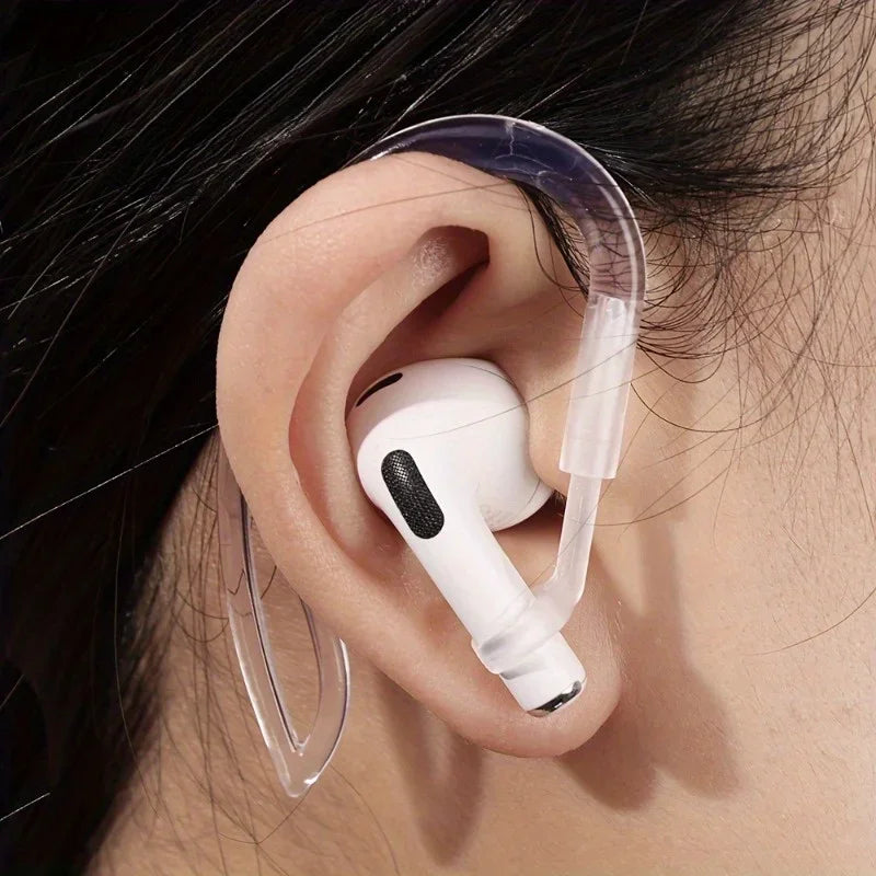 Silicone Ear Hooks for Wireless Earphones | Anti-Slip Sport Clip Earphone Ear Hooks QXL