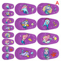 8-Pack Kids Adhesive Eye Patches | Breathable Cartoon Design Kids Eye Patches QXL A