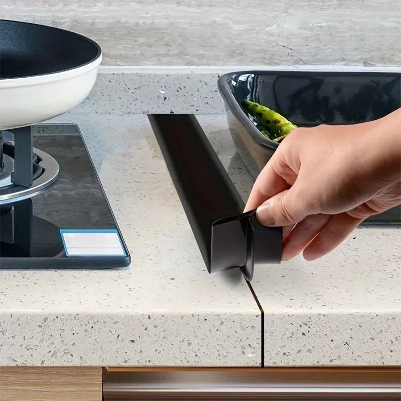 Silicone Stove Gap Filler Strips – Waterproof Counter Seal Kitchen Gap Filler Strip QXL