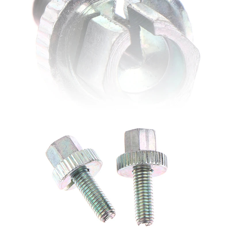 2-Pack M8 Clutch Brake Cable Adjuster Screws – Motorcycle & Bike Cable Adjuster Bolt QXL