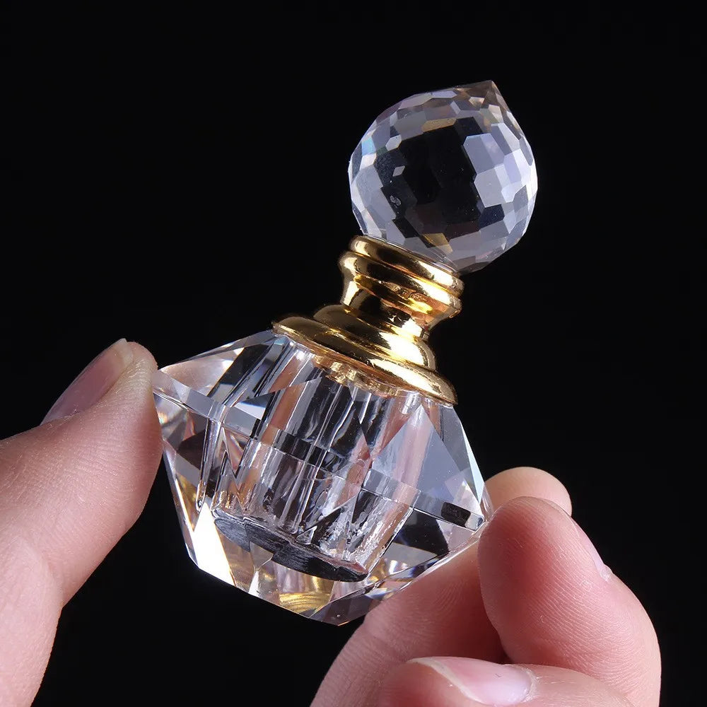 Crystal Refillable Perfume & Essential Oil Dropper Bottle 1–3ml Perfume Dropper Bottle QXL K 1ml