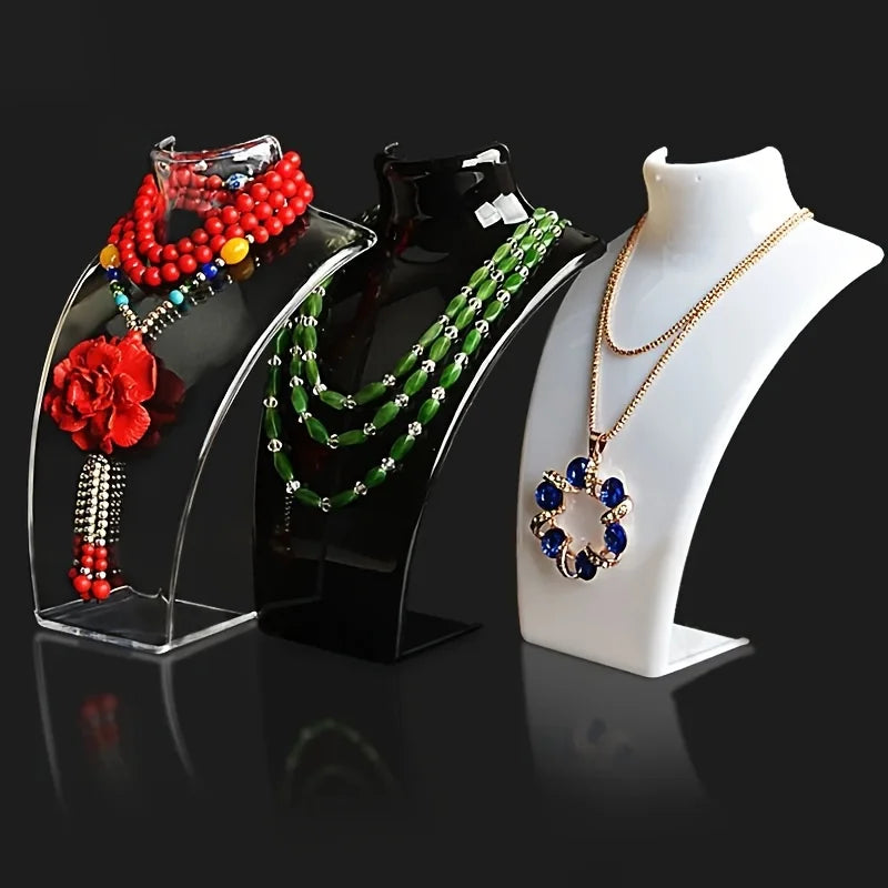 Acrylic Jewelry Display Stand | Necklace & Earring Holder Jewelry Display Stand QXL