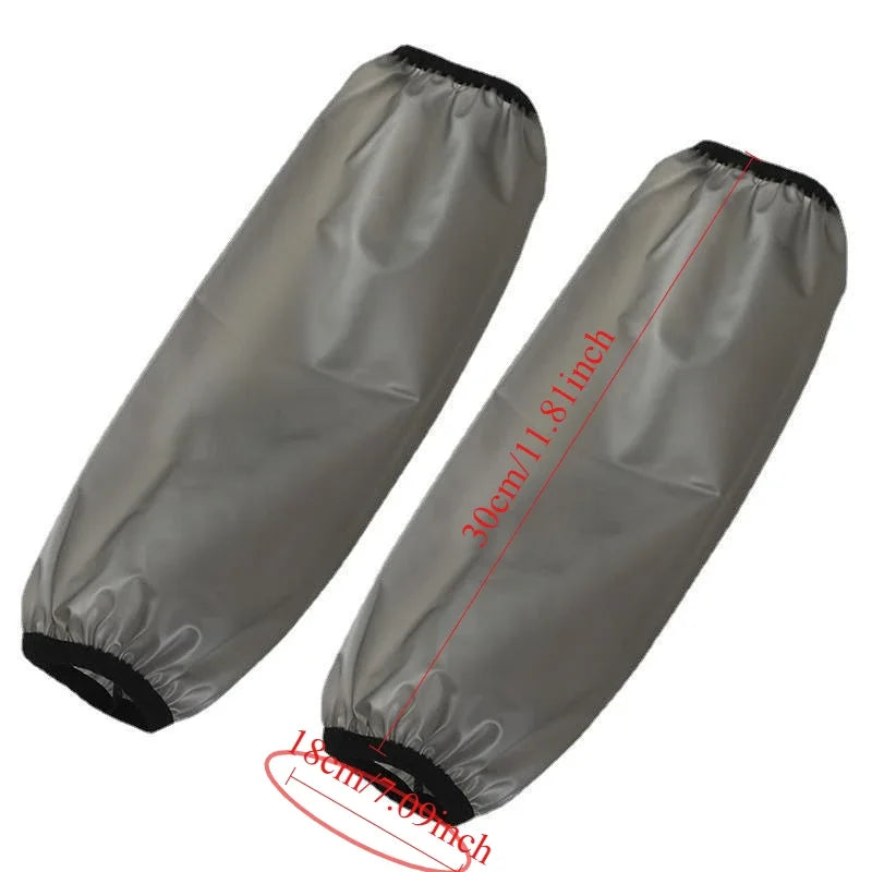 Waterproof PEVA Arm Sleeves | 30cm Oil-Proof Kitchen Covers Waterproof Arm Sleeves QXL