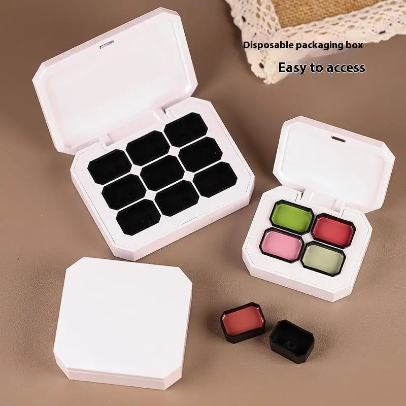 Magnetic Nail Polish Storage Box | 4/6/9/12 Grids Organizer Nail Polish Organizer QXL