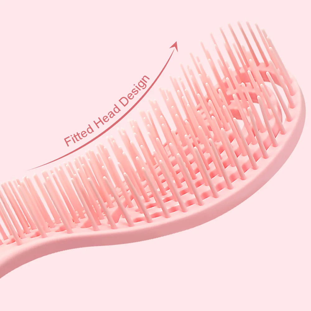 Anti-Static Hollow Rib Comb | Dry & Wet Detangling Comb Hair Detangling Comb QXL