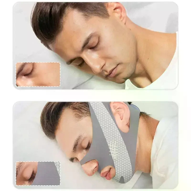 Men's V-Face Lifting Bandage | Chin Contouring Face Mask Face Lifting Bandage QXL