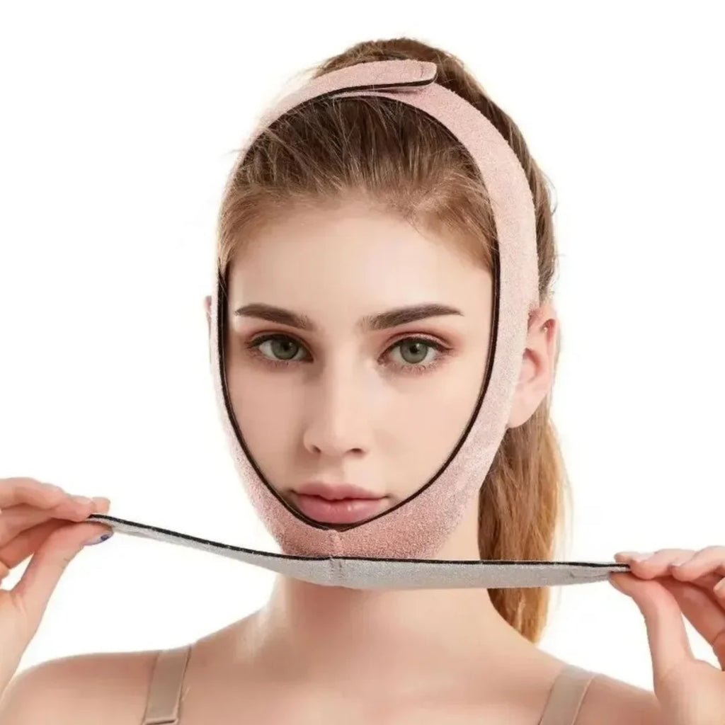Slimming Face Belt & Double Chin Lifting Mask | All Faces Face Slimming Mask QXL