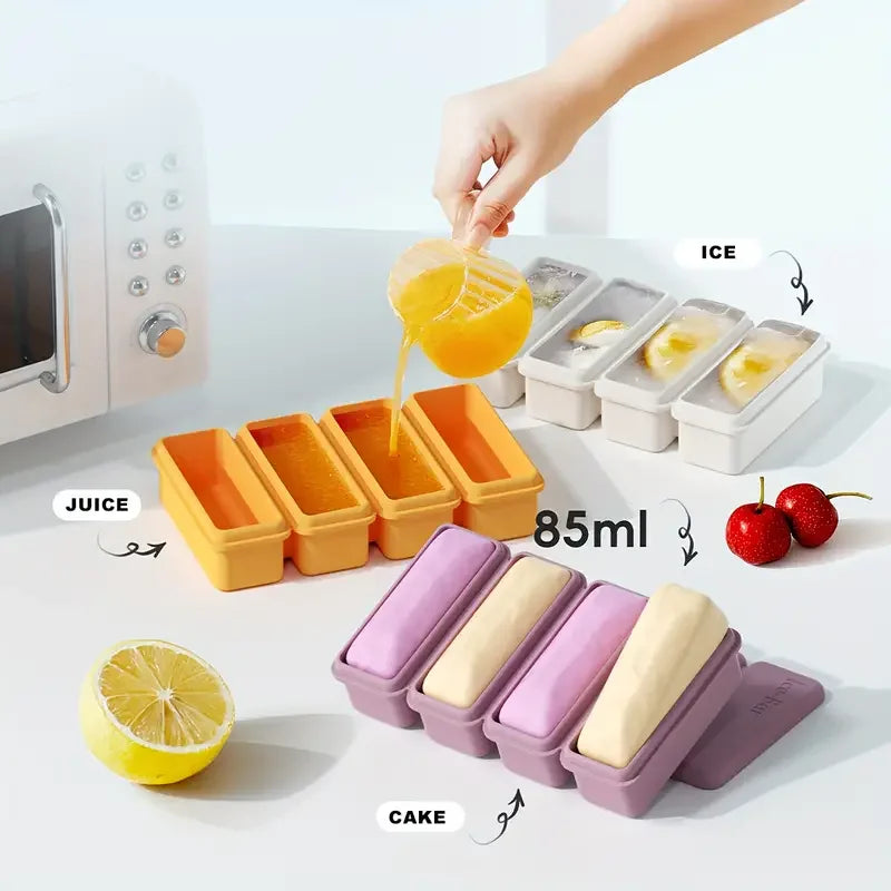 BPA-Free Silicone Ice Cube Tray | Easy Release for Whiskey & Drinks Silicone Ice Tray QXL