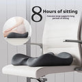U-Shape Memory Foam Seat Cushion | Coccyx & Tailbone Support Memory Foam Seat Cushion QXL GRAY 42x37cm