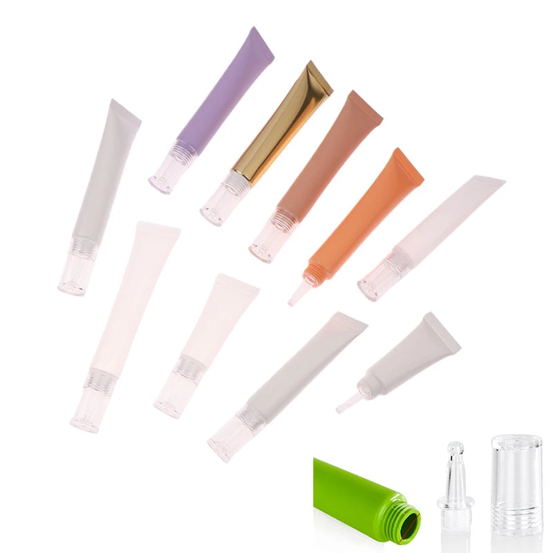 Refillable Cosmetic Soft Tubes 10/15/20g | Cream & Lotion Refillable Cosmetic Tube QXL