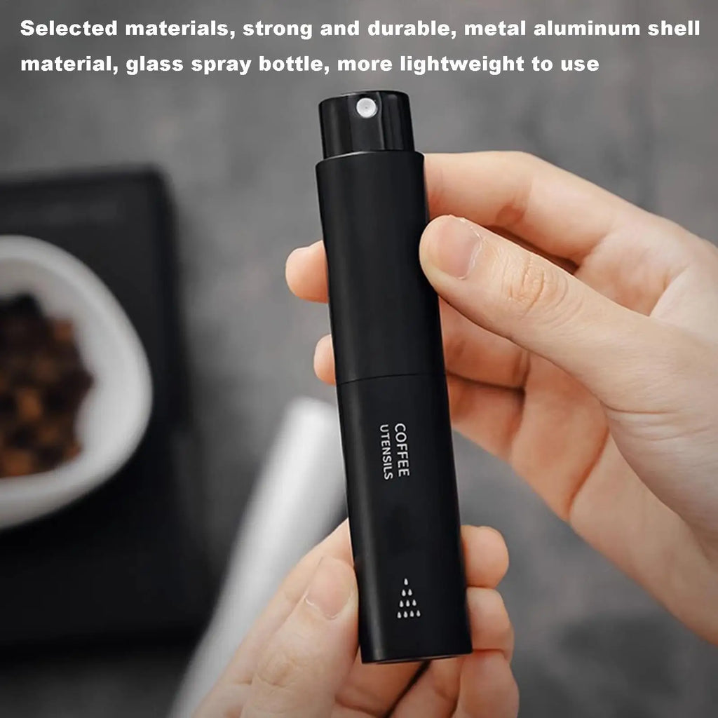 10ml Refillable Coffee Bean Spray Bottle | Aluminum Spritzer Coffee Accessory Sprayer QXL