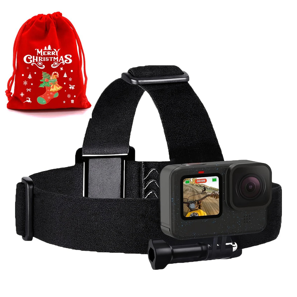 Headband Mount for DJI Osmo Action, Insta360 & GoPro Camera Head Mount QXL
