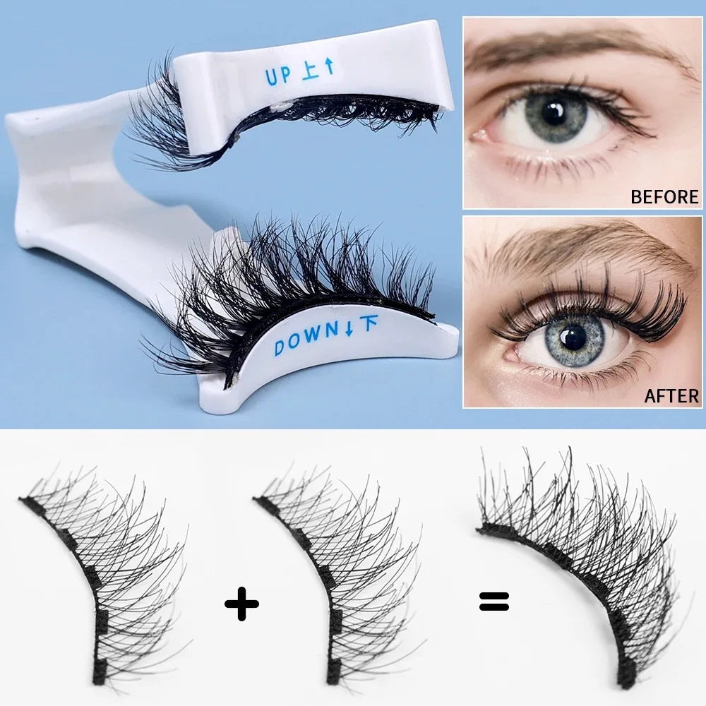 Magnetic Eyelash Applicator Clip & Curler for False Lashes Eyelash Applicator Clip QXL