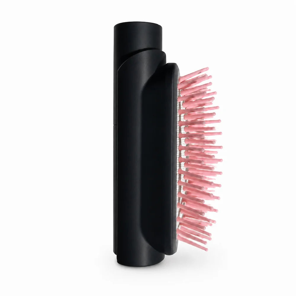 2-in-1 Hair Spray Comb | Oil Mist, Scalp Massage Tool Hair Spray Comb QXL SZ371-Black