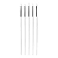 5-Pc Silicone Nail Art Brush Set | UV Gel 3D Dotting Pens Nail Art Brush Set QXL WHITE