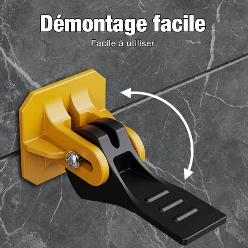 50-Pack Reusable Tile Leveling System Clips & Adjuster Kit Tile Leveling Kit QXL