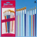 12-Pc Nylon Paint Brush Set | Acrylic, Watercolor & Oil Art Art Paint Brush Set QXL A Multicolor