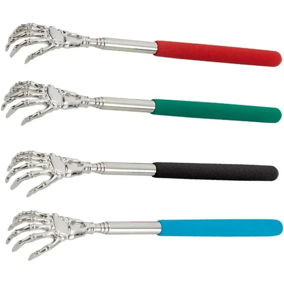 Telescopic Stainless Steel Back Scratcher – Extends to 23" Back Scratcher QXL