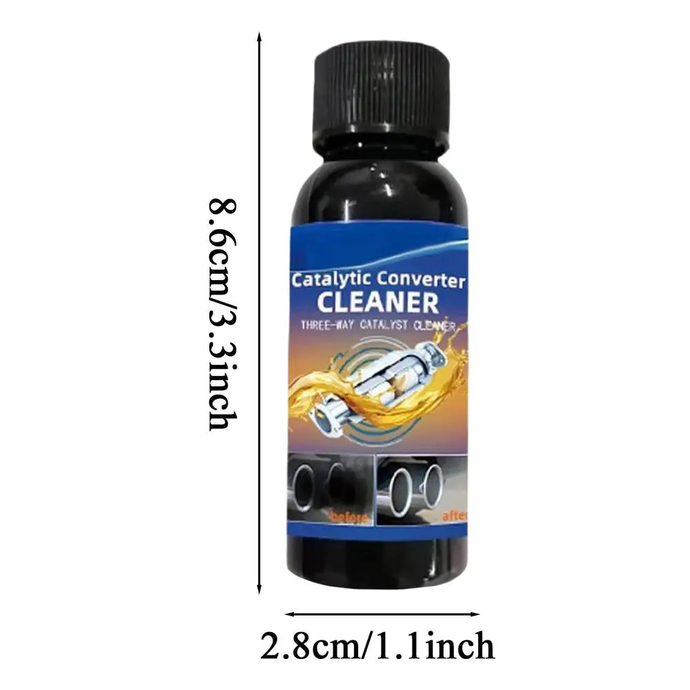 Engine Catalytic Converter Cleaner | Carbon & Sludge Remover Engine Cleaner Formula QXL 30ml