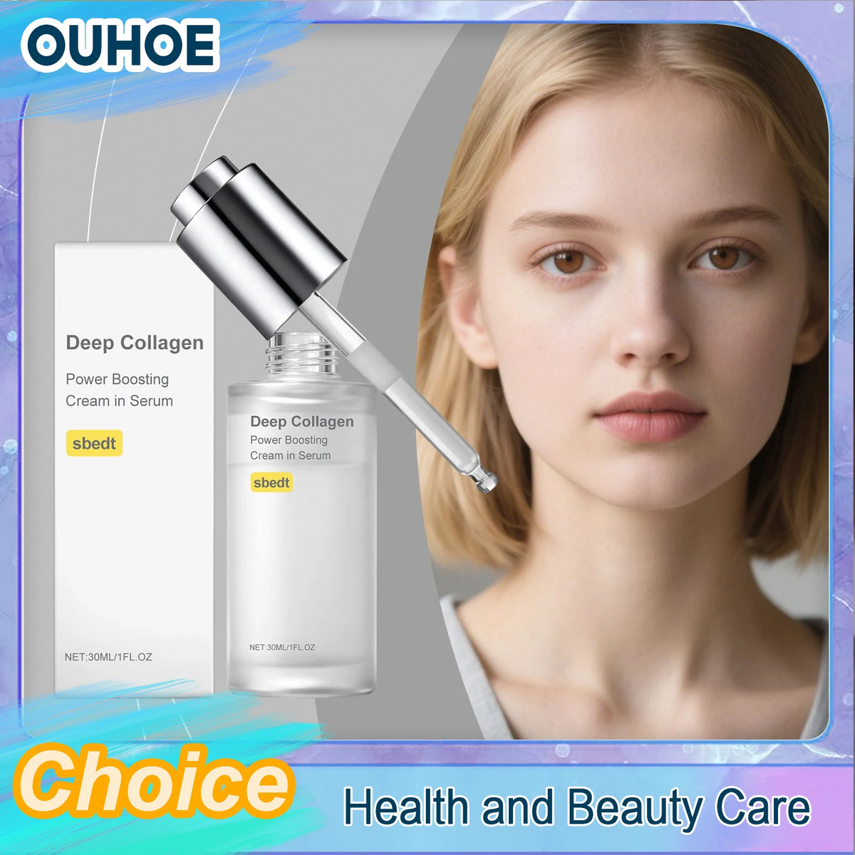 Collagen Firming Face Serum | Brightening & Moisturizing 30ml Collagen Face Serum QXL