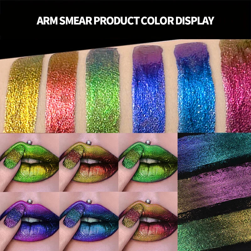 VERONNI Chameleon Glitter Liquid Eyeshadow Stick | Metallic Liquid Eyeshadow Stick QXL