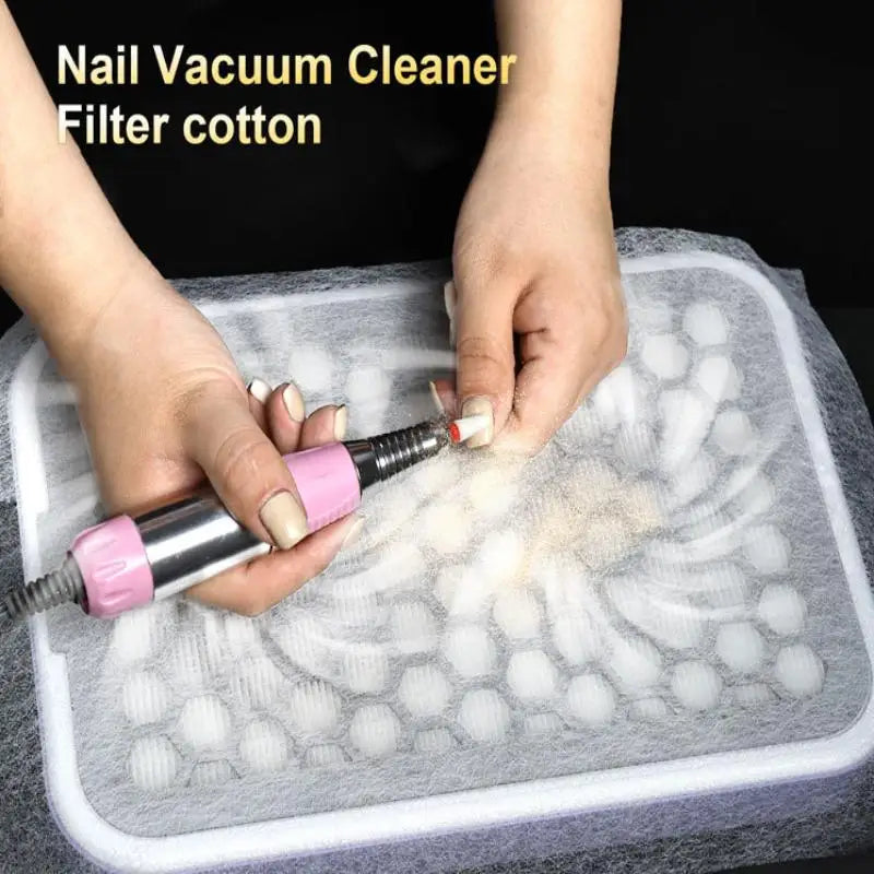Nail Dust Collector Filter Papers 100/200-Pack | Non-Woven Nail Dust Filter Paper QXL